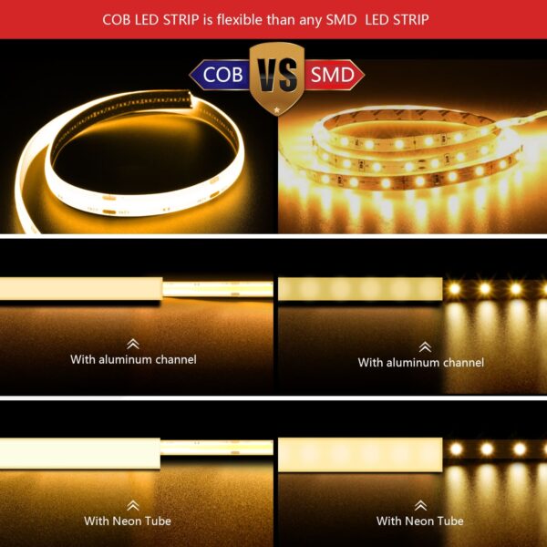 What is the difference between SMD chip and COB chip?