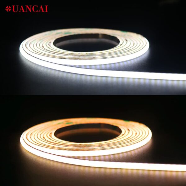 4mm Warm 2700k White 6500k Strip Lights