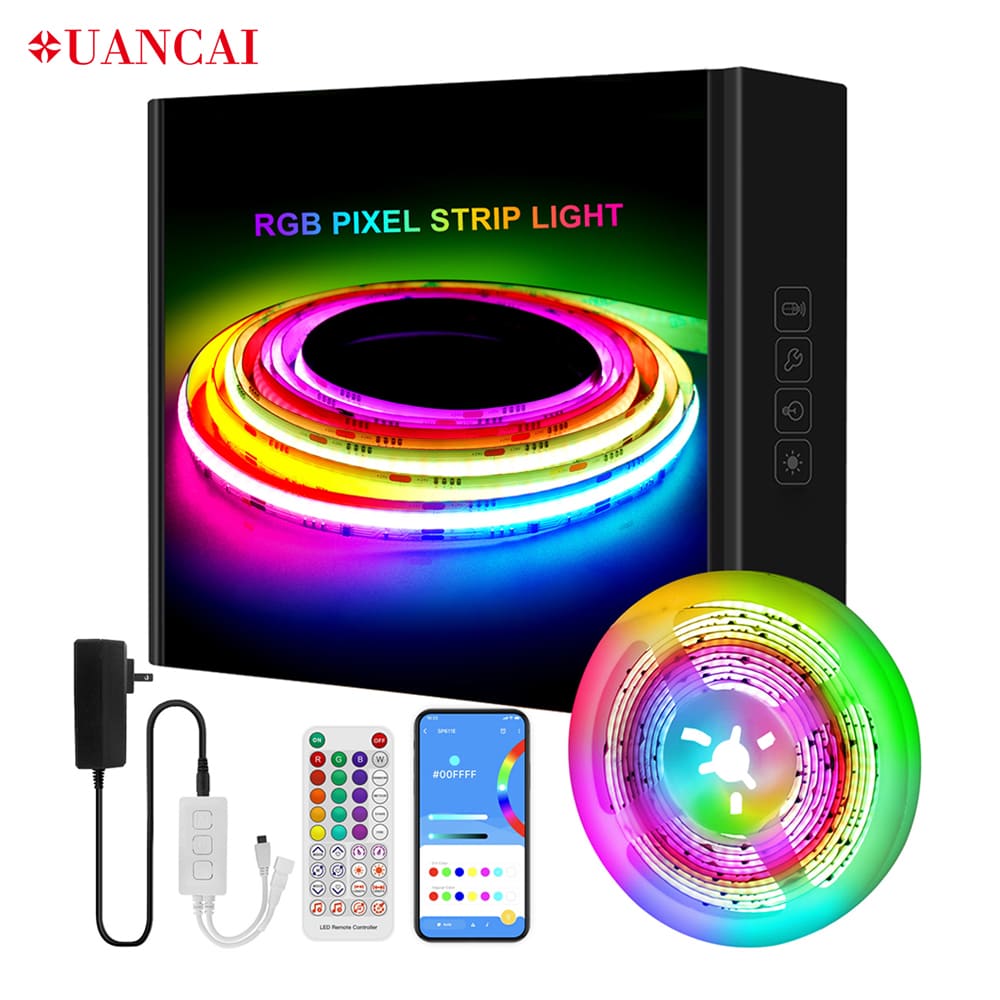 Cob Led Digital Pixel Color Strip Full set light Tape