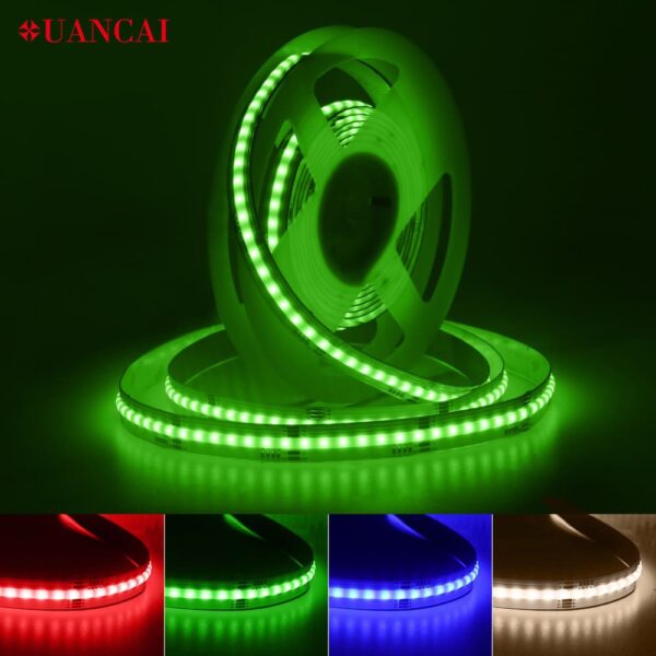 RGBW 12mm Color Cob Led Strip lights