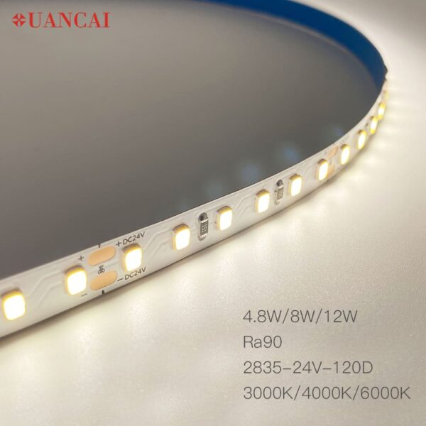 SMD led Strip Tape 2835 CCT changeable LED tape lights