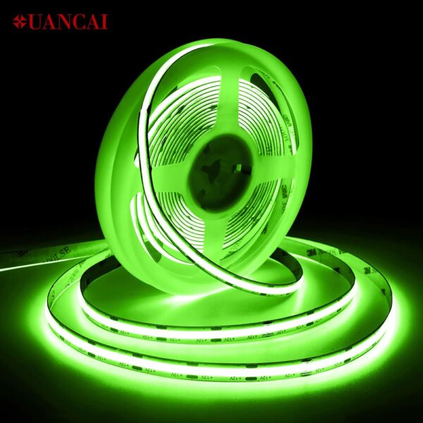 Single Green Color 8mm 320leds dotless led Strip Tape