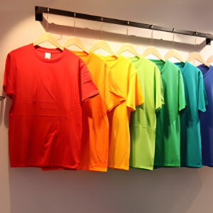 Clothing light color display