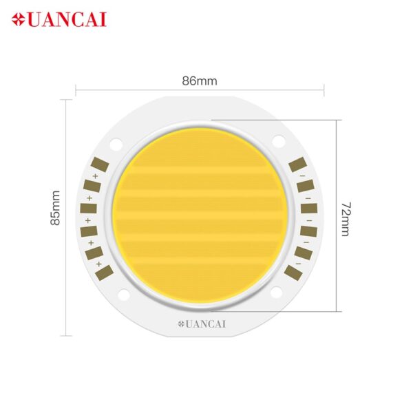 Custom Dimming Cob Led Chips Dimension