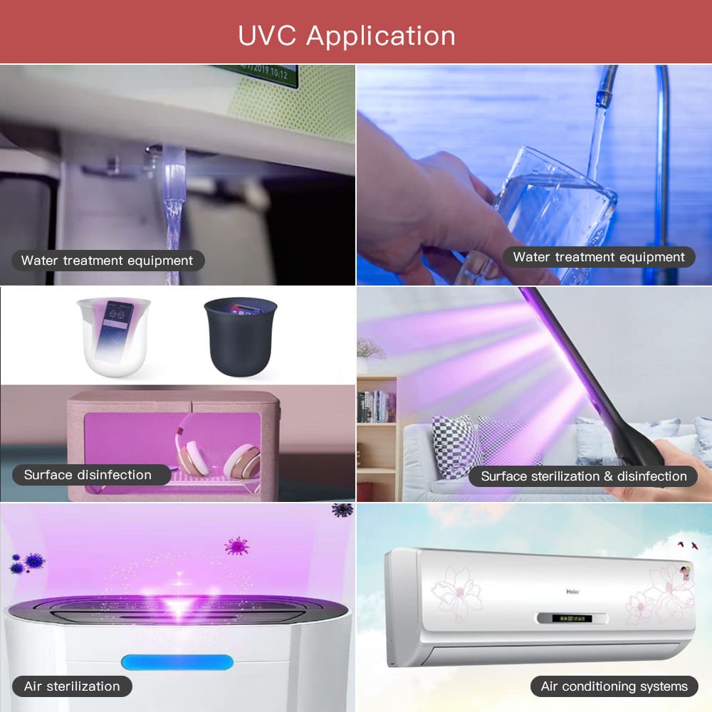 UVC led chip Application